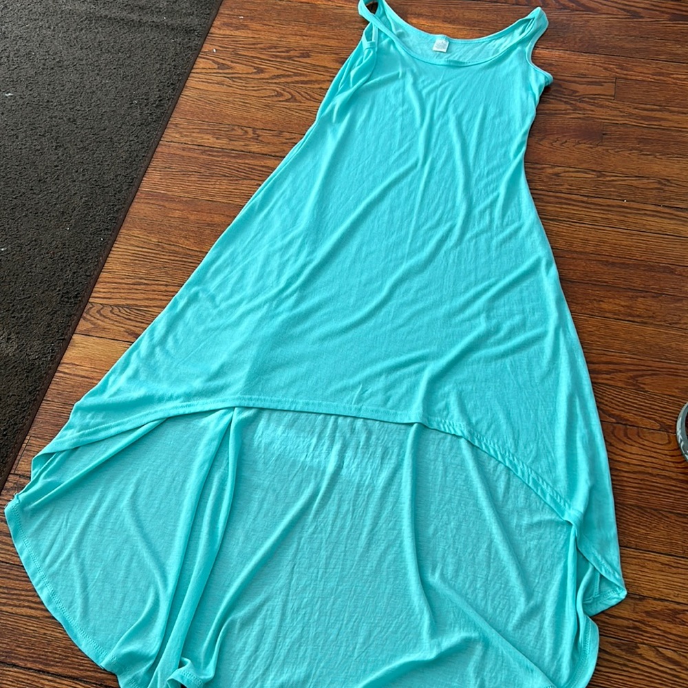 Turquoise sundress size medium